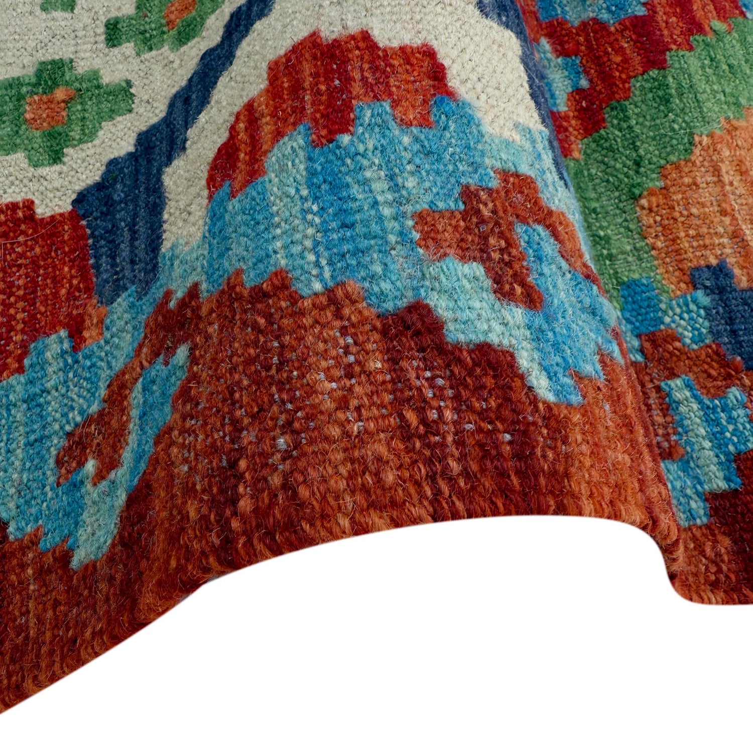 Long Chobi Kilim Runner 2' 7" x 9' 6" ft / 80 x 289 cm - No. P37055