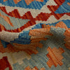 Hand Woven Wool Kelim Runner 2' 7" x 9' 7" ft / 80 x 292 cm - No. P37056