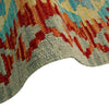 Handmade Turkish Design Wool Kilim Runner 2' 9" x 9' 9" ft / 84 x 298 cm - No. P37059