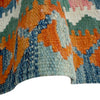 Hand Knotted Flatweave Kilim Runner 2' 9" x 9' 11" ft / 83 x 303 cm - No. P37060