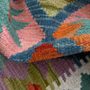 Hand Knotted Flatweave Kilim Runner 2' 9" x 9' 11" ft / 83 x 303 cm - No. P37060