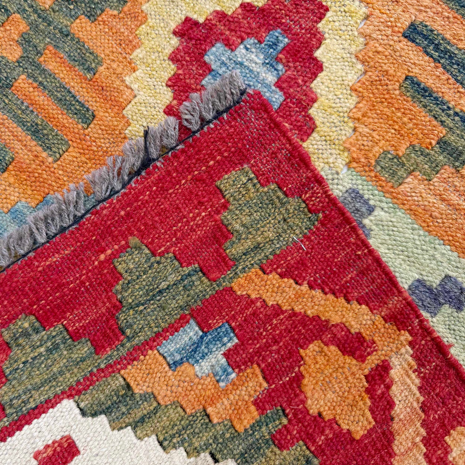 Long Chobi Kilim Runner 2' 10" x 9' 4" ft / 87 x 285 cm - No. P37062