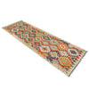 Hand Woven Wool Kelim Runner 2' 8" x 9' 8" ft / 82 x 294 cm - No. P37066