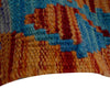 Multi Color ful Flat-Weave Wool Kilim Runner 2' 6" x 6' 3" ft / 76 x 190 cm - No. P37069