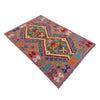 Hand Knotted Afghan Style Kilim 2' 7" x 3' 11" ft / 80 x 120 cm - No. P37073