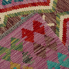 Hand Knotted Afghan Style Kilim 2' 7" x 3' 11" ft / 80 x 120 cm - No. P37073