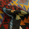 Hand Woven Wool Kelim 2' 7" x 4' 0" ft / 80 x 121 cm - No. P37074