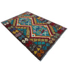 Hand Knotted Afghan Style Kilim 2' 7" x 3' 11" ft / 79 x 120 cm - No. P37075