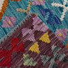 Hand Knotted Afghan Style Kilim 2' 7" x 3' 11" ft / 79 x 120 cm - No. P37075