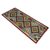 Handmade Vegetable Kilim Runner 2' 6" x 6' 6" ft / 75 x 198 cm - No. P37080