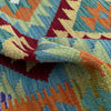 Handmade Vegetable Kilim Runner 2' 6" x 6' 6" ft / 75 x 198 cm - No. P37080