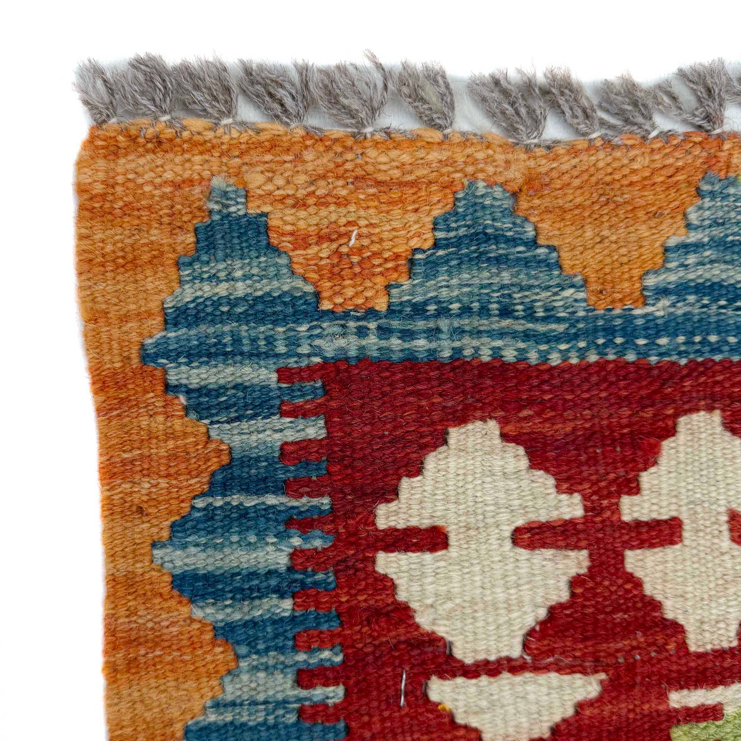 Short Chobi Kilim Runner 2' 5" x 6' 6" ft / 74 x 197 cm - No. P37082