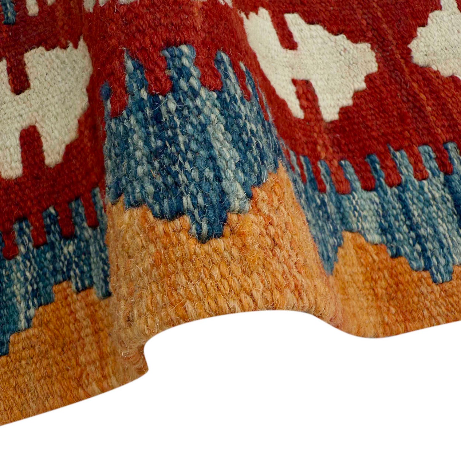 Short Chobi Kilim Runner 2' 5" x 6' 6" ft / 74 x 197 cm - No. P37082