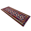 Hand Knotted Afghan Style Kilim Runner 2' 4" x 6' 9" ft / 70 x 207 cm - No. P37088
