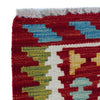Hand Knotted Afghan Style Kilim Runner 2' 4" x 6' 9" ft / 70 x 207 cm - No. P37088