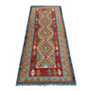 Handmade Afghan Vegetable Kilim Runner 2' 6" x 6' 5" ft / 75 x 196 cm - No. P37094