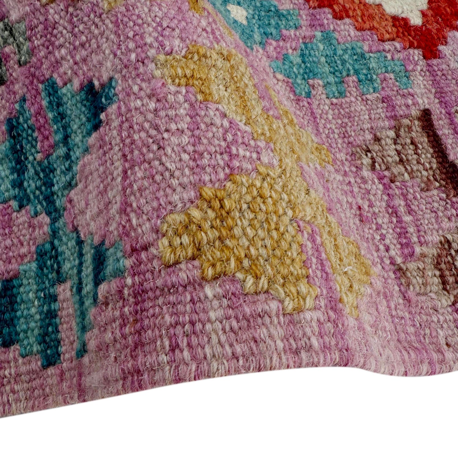 Hand Knotted Flatweave Kilim 2' 7" x 3' 11" ft / 79 x 119 cm - No. P37098