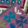 Handmade Afghan Vegetable Kilim 2' 10" x 3' 10" ft / 86 x 118 cm - No. P37099