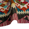 Hand Knotted Afghan Style Kilim 2' 8" x 4' 1" ft / 81 x 125 cm - No. P37103