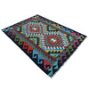 Hand Made Afghan Kilim 2' 10" x 3' 11" ft / 86 x 120 cm - No. P37104