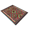 Hand Woven Wool Kelim 2' 10" x 4' 0" ft / 86 x 122 cm - No. P37107