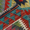 Hand Woven Wool Kelim 2' 10" x 4' 0" ft / 86 x 122 cm - No. P37107