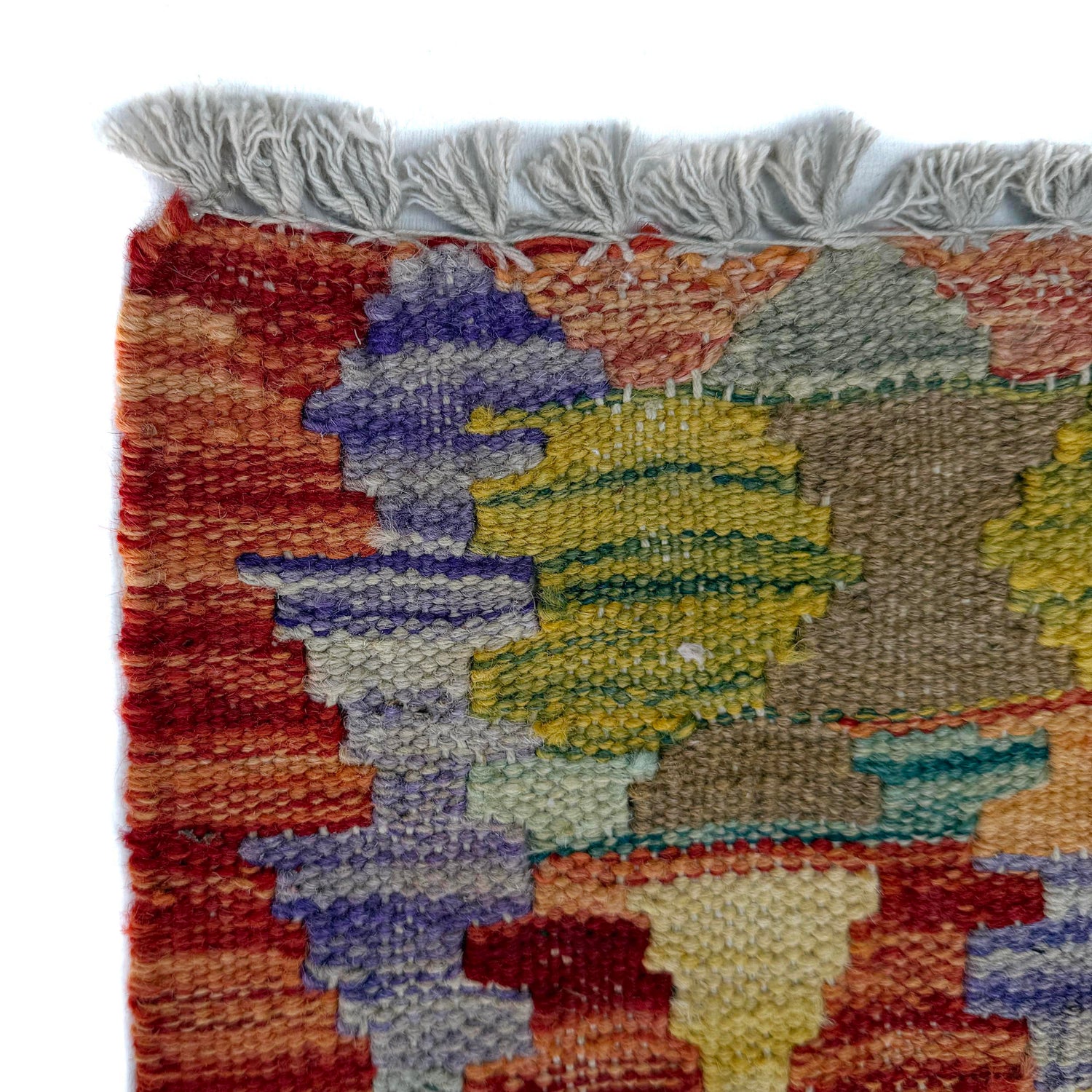 Handmade Vegetable Kelim Runner 2' 5" x 6' 9" ft / 73 x 206 cm - No. P37119
