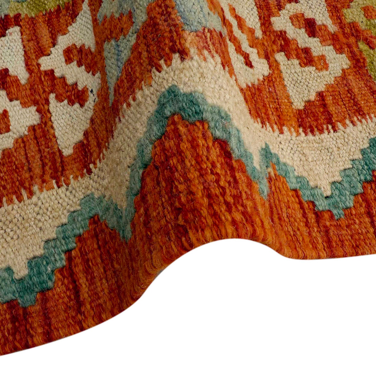 Short Kilim Runner 2' 6" x 6' 8" ft / 75 x 204 cm - No. P37121