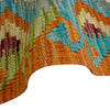 Handmade Vegetable Kelim Runner 2' 4" x 6' 3" ft / 72 x 190 cm - No. P37126