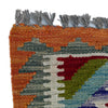 Hand Woven Wool Kelim Runner 2' 6" x 6' 6" ft / 77 x 198 cm - No. P37127