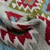 Hand Woven Wool Kelim Runner 2' 6" x 6' 6" ft / 77 x 198 cm - No. P37127