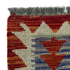 Hand Knotted Afghan Style Kilim Runner 2' 8" x 6' 3" ft / 82 x 190 cm - No. P37128