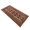 Handmade Turkish Design Wool Kilim Runner 2' 6" x 5' 11" ft / 76 x 181 cm - No. P37129