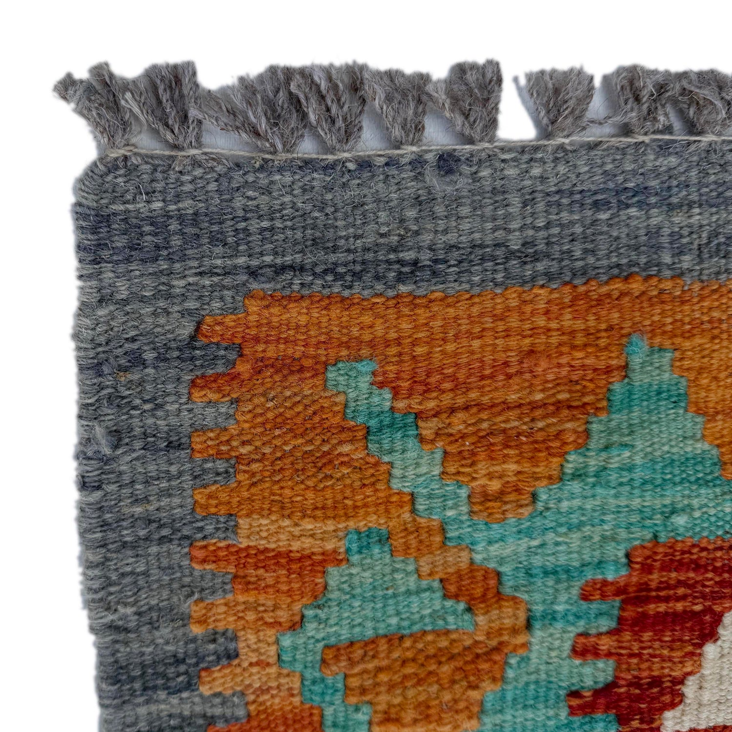 Short Chobi Kilim Runner 2' 5" x 6' 7" ft / 73 x 200 cm - No. P37131