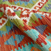 Short Chobi Kilim Runner 2' 5" x 6' 7" ft / 73 x 200 cm - No. P37131