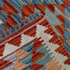 Hand Knotted Flatweave Kilim Runner 2' 5" x 6' 5" ft / 73 x 196 cm - No. P37135
