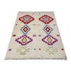 Design Embroidery Kilim 4' 0" x 6' 1" ft / 121 x 185 cm - No. P37136