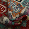 Hand Knotted Flatweave Kilim 5' 0" x 6' 7" ft / 152 x 201 cm - No. P37178