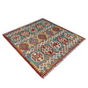 Handmade Afghan Vegetable Kilim 5' 0" x 6' 3" ft / 152 x 190 cm - No. P37179