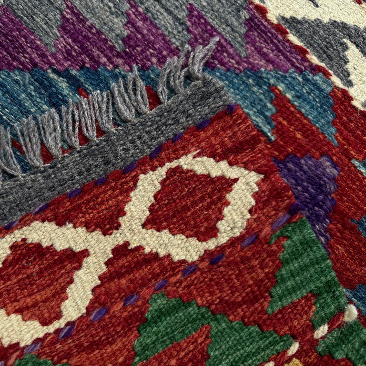 Short Chobi Kilim Runner 1' 9" x 4' 8"  ft / 53 x 143 cm - No. P37214