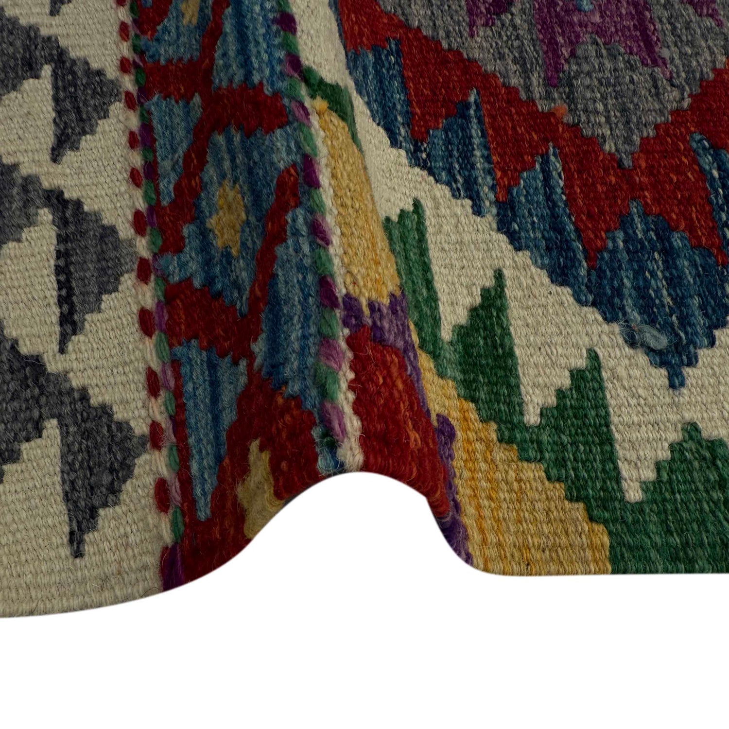 Short Chobi Kilim Runner 1' 9" x 4' 8"  ft / 53 x 143 cm - No. P37214