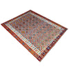 Handmade Afghan Vegetable Kilim 7' 3" x 10' 4" ft / 222 x 314 cm - No. P37216