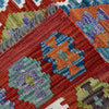Handmade Afghan Vegetable Kilim 7' 3" x 10' 4" ft / 222 x 314 cm - No. P37216
