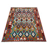 Hand Knotted Afghan Style Kilim 6' 5" x 9' 7" ft / 196 x 292 cm - No. P37217