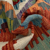 Hand Knotted Afghan Style Kilim 6' 5" x 9' 7" ft / 196 x 292 cm - No. P37217