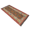 Hand Woven Wool Kelim Runner 3' 0" x 6' 10" ft / 92 x 209 cm - No. P37219