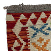 Hand Woven Wool Kelim Runner 3' 0" x 6' 10" ft / 92 x 209 cm - No. P37219