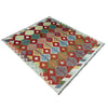 Handmade Afghan Vegetable Kilim5' 0" x 6' 3" ft / 152 x 191 cm - No. P37227