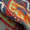 Hand Knotted Flatweave Kilim Runner 1' 8" x 4' 11"  ft / 50 x 149 cm - No. P37230