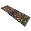 Multi Color ful Flat-Weave Wool Kilim Runner 1' 8" x 5' 4"  ft / 50 x 162 cm - No. P37234